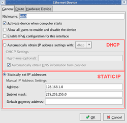 Configure IP Address