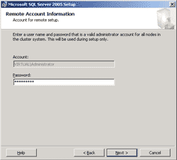 Remote Account Information