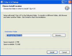 Install 7-Zip