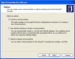 Create a virtual machine