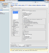 Configure option to export tables