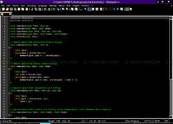 Notepad++ - Deep Black Theme