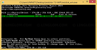 TestDisk - Select Partition