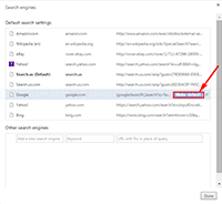 Chrome - Make this as Default Search Provider