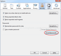 Open Saved Passwords on Firefox