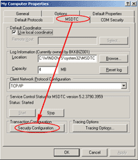 Open Security Configuration