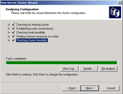 Analyzing Configuration - with quorum disk