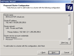 Proposed Cluster Configuration