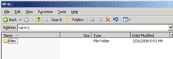 Create a folder on shared disk