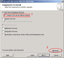 Select Components to Install