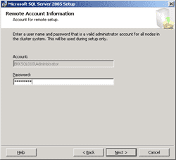 Remote Account Information