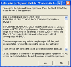 Accept License Agreement