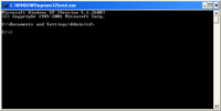 Open Command Prompt