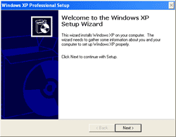 Windows XP Professional Setup