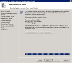 Connected to the upstream server properly