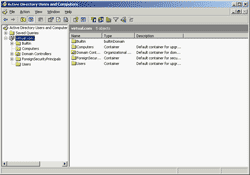 Active Directory Users and Computers