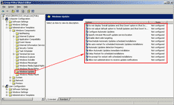 Windows Update policies