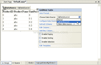 Set Data Source for GridView Object