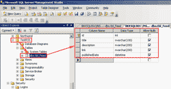 Create a sample database and table