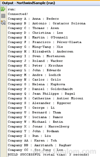 Query Result