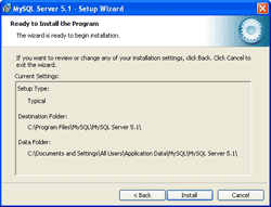 Install MySQL Server