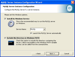 Install MySQL As Windows Service
