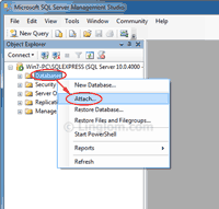 Attach Databases