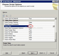 Script Data to True