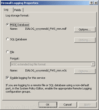 Firewall Logging Properties