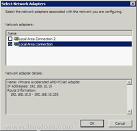 Select Network Adapters