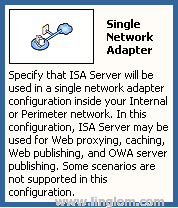 Single Network Adapter