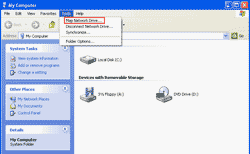 Open Map Network Drive