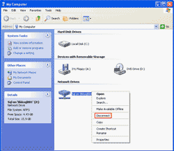 Disconnect Network Drive