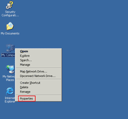My Computer - Properties