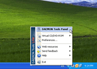 DAEMON Tools Panel