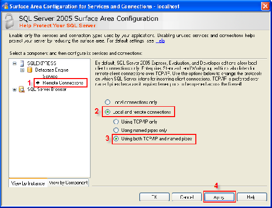 Allow remote connections