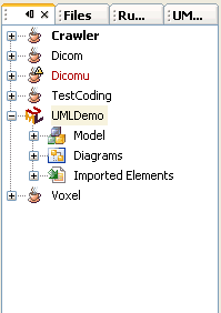 Use Case Project window