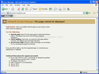 Default Error Message on ISA Server 2006