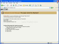 Customized HTML Error Message on ISA Server 2006