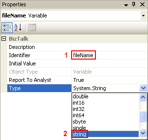 Change variable's type