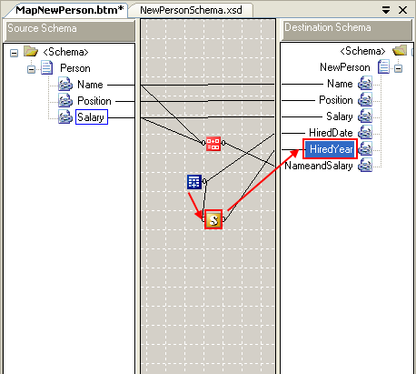 Set input and output for scripting functiod