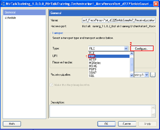 Change type to FTP