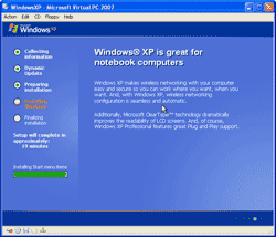 Installing Windows XP