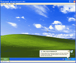 Finishes install Windows XP