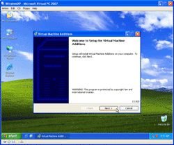 Install Virtual Machine Additions