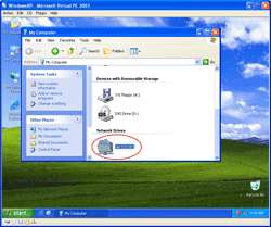 A Shared Folder on Virtual Machine