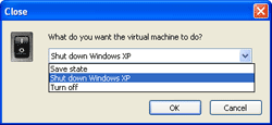 Shudown Windows XP