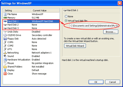 Add/Remove Virtual Hard Disk