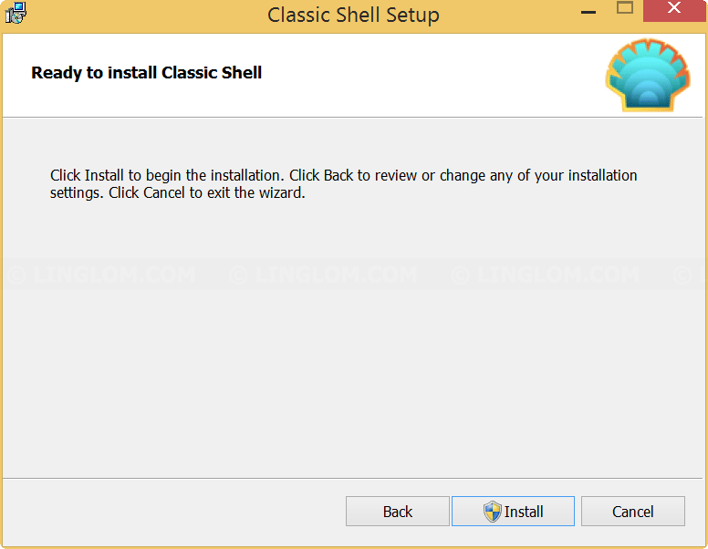 Install Classic Shell