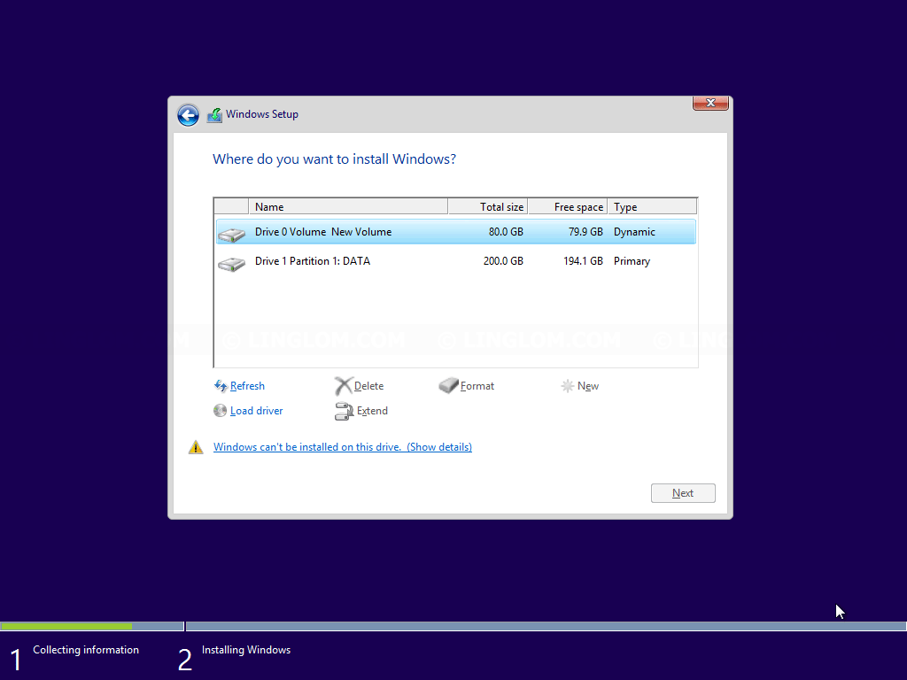 unable to format disk windows 10